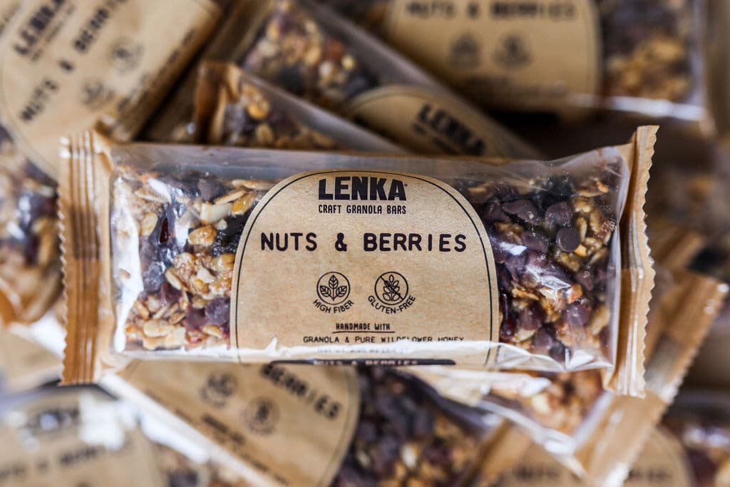 Lenka Bars Nuts and Berries